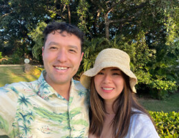 Emmalyn Chen Nahmias with husband